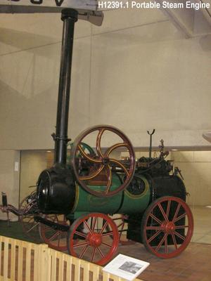 Ransomes Sims & Jefferies Single Cylinder 6 N.H.P. Portable Steam Engine