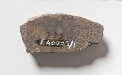 Fragment, pottery sherd