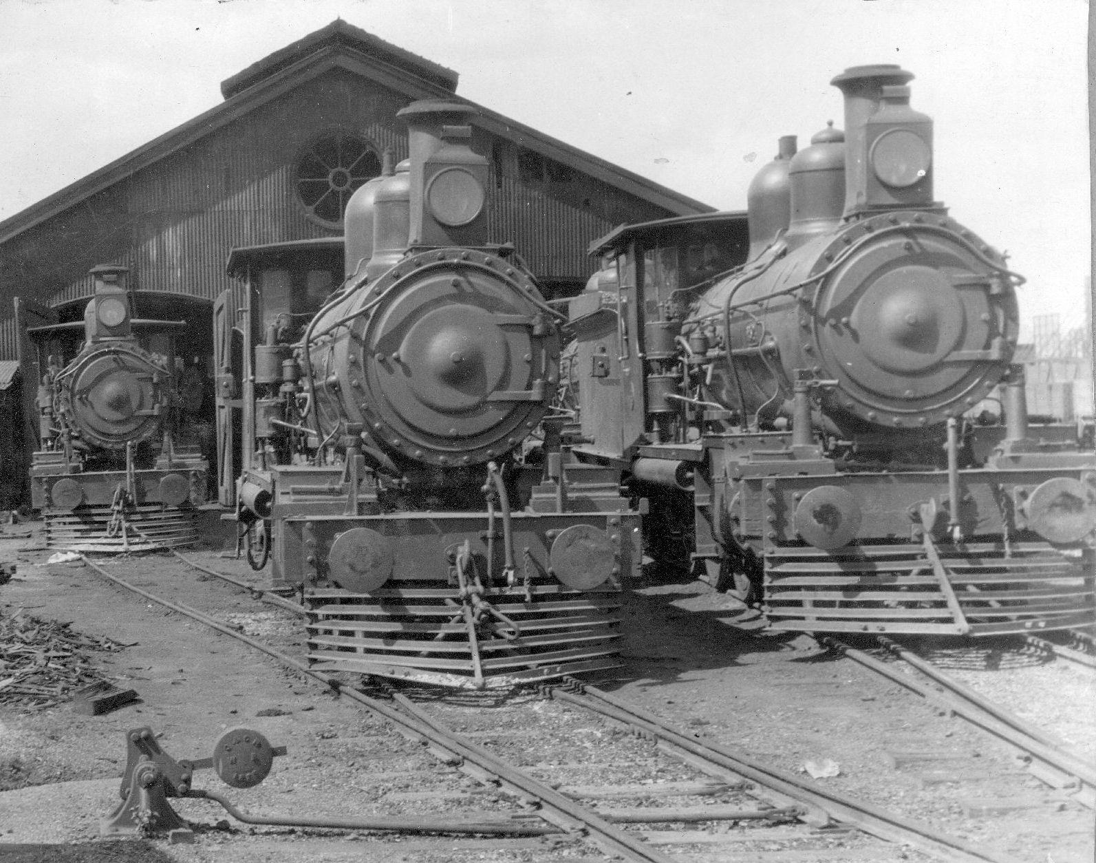 Photograph Railway Engine; H3140 Queensland Museum
